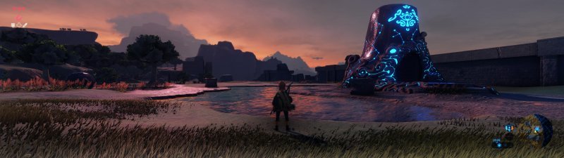 The Legend of Zelda: Breath of the Wild в режиме ultrawide через CEMU